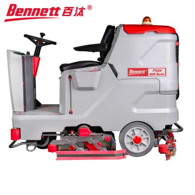 China Hotels Bennett P150-85R new design tower on cleaning machine WITH BRUSH floor scrubber dryer roll machine for sale