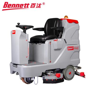 China Hotels Bennett H120 2020 New Design Tower On Two Brush Thrust Power Floor Scrubber for sale