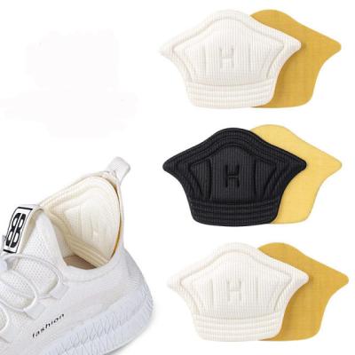 China Thick Heel Protector Widen Self Adhesive Foam Heel Anti-Wear Back Heel Grips Liner For Sneaker for sale