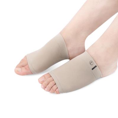 China Pain Relief Friendly Plantar Flatfoot Fasciitis Skin GEL Foot Arch Support Sock Sleeve Orthopedic for sale