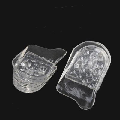 China Transparent Skin Friendly Size 3cm 5 Layers Soft Insole Adjustable Pad Insole Pad Gel Heel Increaser Size for sale