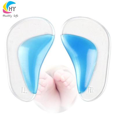 China Peel Baby Friendly Foot Care Fasciitis Pain Relief Silicone Arch Support Gel Arch Support Gel Forefoot Arch Protector for sale