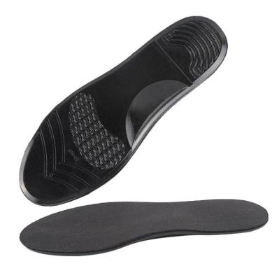 China Skin Friendly Black Mesh Soft Sandwich GEL Elastic Memory Sports Leisure Cushioning Insole for sale