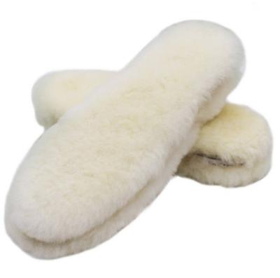 China Warm Australian Sheepskin Wool Snow Insole Super Soft Thick Comfort Skin Friendly Unisex For Cold Winter for sale