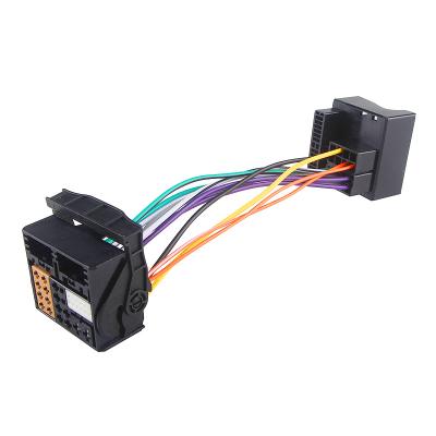 China Automobile PQ to MQB Radio ISO Upgrade Adapter RCD330 RCD330G PLUS FOR VW 2003 2015 for sale