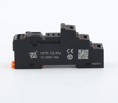 China New Epoxy Original RJ1S-05B Relay Socket Good Price 157F-1Z-PU UL CE 5PIN for sale