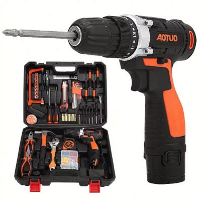 China Multifunctional ECONA 12V Lithium Power Screw Drivers Electric Hand Drill Portable Electric Screwdriver for sale