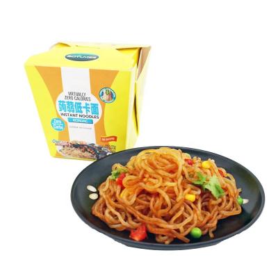 China OEM low fat korean food wrap halal instant noodle konjac for sale