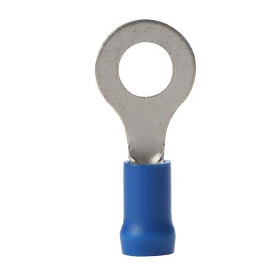 China Reduce resistance Internal serrated structure All copper inner core PVC insulation sheath PVC insulated terminals Circular insulated terminal for sale