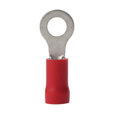 China Pre insulation Excellent rubber material Internal serrated structure Reduce resistance PVC insulated terminals Circular insulated terminal for sale