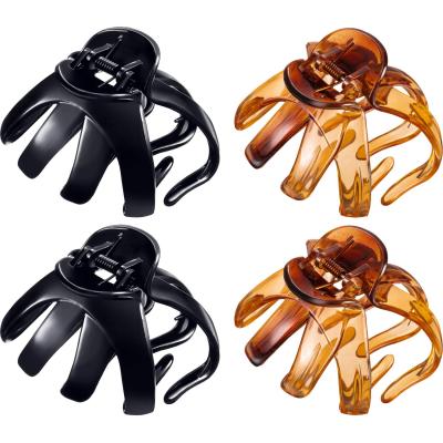 China Sandro Wholesale Classic Nonslip Strong Multifunctional Grip Purpose Grip Octopus Hair Clips Women Large Hair Claw Clips For Thick Hair for sale