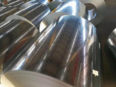 China Full Hard GI Steel Coil 0.12mm-2.0mm Galvanized Surface Treatment for sale