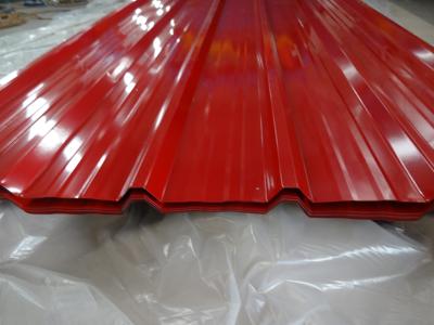 China Op maat gemaakte Az/zn/color coating roofing sheet voor T type en wave type Te koop