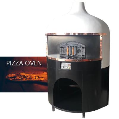 China Commercial Serving Wood / Gas Pizza Oven Commercial Assembled Handcrafted Baking Ovens For Restaurants / Pizzeria / Cafes / Caterers Dome Free Standing for sale