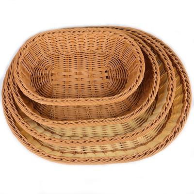 China Sustainable bread and fruit display baskets are placed at home for sale