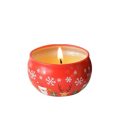 China Scented Luxury Soy Wax Candles Private Label Christmas Fragrance / Gift Scented Candles With Gift Box for sale