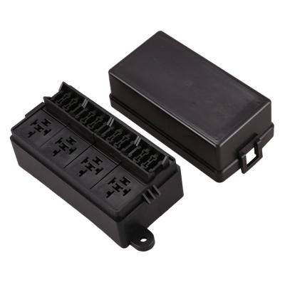 China Automotive 12 Way Blade Fuse Holder Box With Spade Terminals Holder Relay Sockets For Car Truck Trailer Boat Fuse for sale