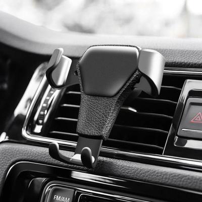 China Adjustable Gravity Car Air Vent Mount Cradle Holder Stand For iPhone Mobile Cell Phone GPS for sale