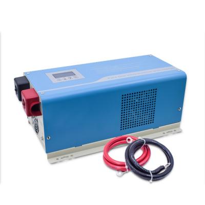 China 1000W-7000W 12v 220v low frequency pure sine wave inverter with charger 485*218*180mm for sale