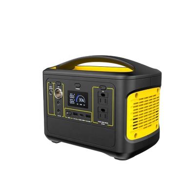 China Portable Portable Generator Power Station 500w Pure Sine Wave Widely Demand For Home Or Outdoor for sale