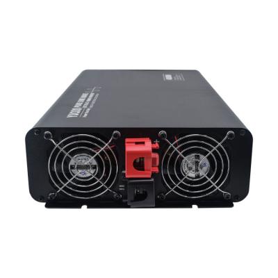 China Aluminum alloy off grid 12v 24v 48v 60v 72v to 220v 4000w solar pure sinewave inverter for sale