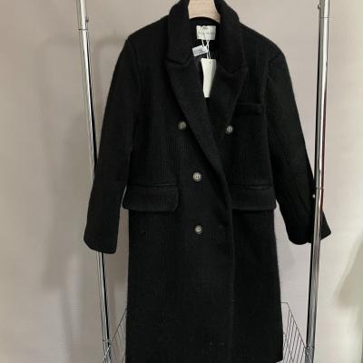 China Factory Wholesale Price Sales Cathy Padded Waterproof Wool Warm Black Over Coat for sale