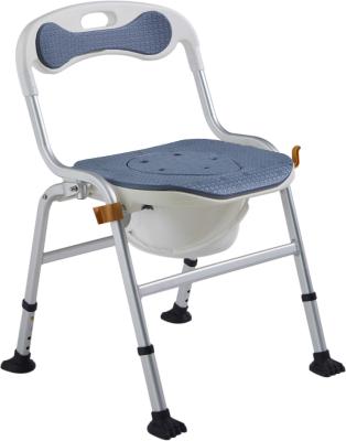 China FOLDING CHAIR Plastic Commode Chair Price Aluminum Soft Seat Senior Elder Size Adjust Lightweight Aluminum Commode Chair for sale