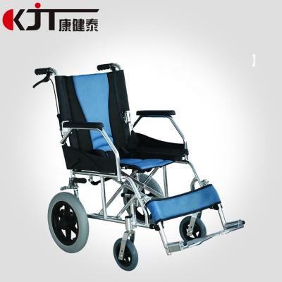 China High quality lightweight ALUMINUM WHEELCHAIR easy carry transport chair outdoor soft seat aluminum wheelchair for sale