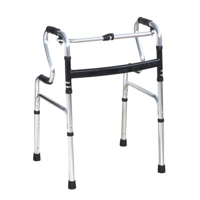 China Aluminum *walker FOLDING WALKER for adult in home care and hospital disabled used OEM adjustable aluminum walker for sale