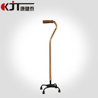 China Hospital four foot aluminum walking stick quad cane for sale aluminum walking stick for sale