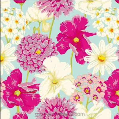 China Tear-Resistant 300D Polyester Great Oxford Flower Print Fabric For Bag And Backpacks With PVC Coating for sale