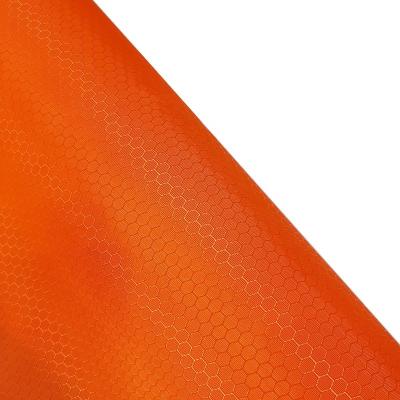 China 600D Anti-Static Ripstop Tape Coated Honeycomb Pattern Polyester Oxford Fabric For Travel Luggage Bags for sale