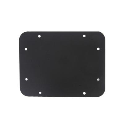 China Sports Car Accessories Spare Tire Delete Dish Mount Bracket Tailgate Duct Cover For Jeep Wrangler JK 2007-2017 for sale