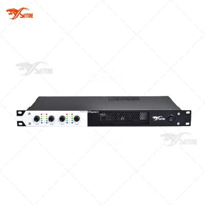 China DTD 4X1.3 Professional Digital Power Amplifier, 4x1300W 1U 482*44*220mm Space Power Amplifier for sale