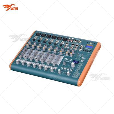 China 8 Channel Smart Music Mixer Professional DJ Audio Console SMART82 for sale