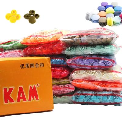 China KAM Snap Button Viable Oeko-Tex 100 Engrave OEM Matt Glossy Star Heart 60 Colors In Stock Plastic Snap Buttons For Apparel Access for sale