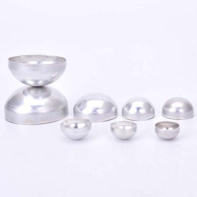 China Sustainable Canvas Cover Fabric Buttons DIY Metal Aluminum Handmade Mushroom Form Fabric Accessories Clothes Cover Button Blank Wholesale for sale