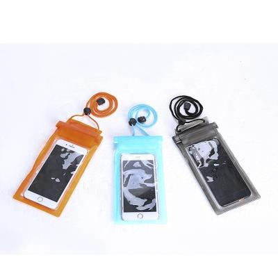 China Water Proof Waterproof PVC Mobile Phone Pouch Cell Phone Bag for sale