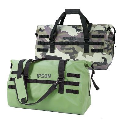 China Water Proof IPSON Rolltop Camouflage Waterproof Duffel Bags Travel Luggage Bags for sale