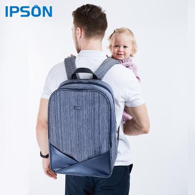 China IPSON Purpose Multi-Function Diaper Backpack Baby Waterproof Bag For Outdoor for sale