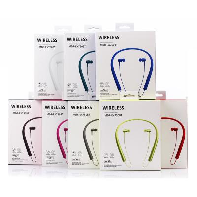 China Perfect Sound Ex750 Neck Wireless Sports Headset Hanging Super 30 Hours Long Standby Time for sale