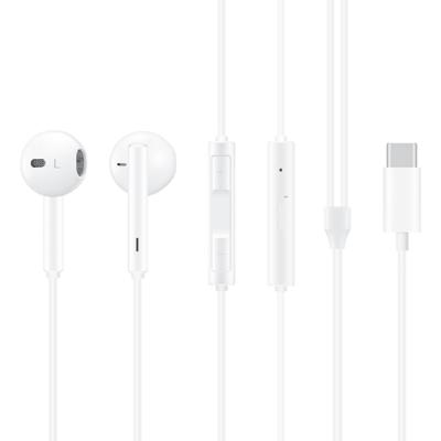 China Perfect Sound Handsfree Headset For Huawei Honor Acoustic Type-c Wired Earbuds With Mic Pro USB-c Earbuds For Huawei P20/P20 for sale