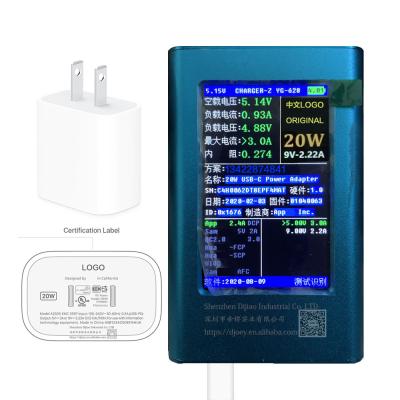 China UniversalÂ   Original 20W Palladium Wall Charger USB C Power Adapter Wall Fast Charging Quick Charger For iPhone 12 for sale