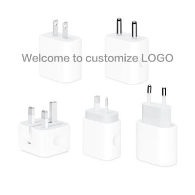 China Mobile Phone Accept Custom Neutral Charger Without Logo 20w PD EU UK US Plug 20w 18W USB-c Plug Power Adapter for sale