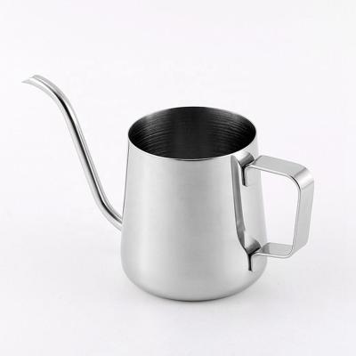 China Viable Pour Over Kettle Gooseneck Spout Coffee Teapot Long Hanging Blunt Ear Hand Drip Narrow Cup For Coffee Maker Carafe for sale