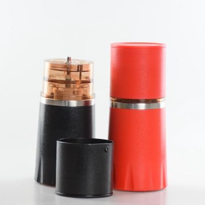 China Who respects the environment. Easy Plastic Manual Hand Coffee Grinder Body PP Ceramic Body Coffee Tools for sale