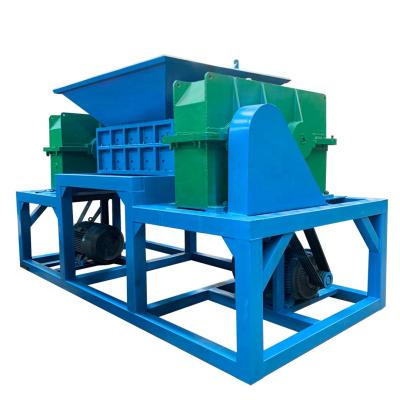 China Scrap Car Engine Recycling Double Gearbox Metal / Plastic Shredder Industrial Shredder Machine for sale