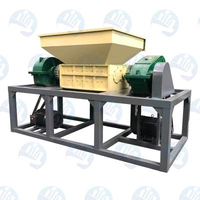 China Scrap Car Tire Motor Recycling Industrial Double Shaft Shredder Machine, Scrap Plastic Shredder, Scrap Car Tire Shredder For Waste Recycling for sale