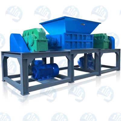 China High Efficiency Safety Long Life Crusherfoam Shredder Tire Shredding Recycling Industrial Equipmentshredder Cardboard Double Shaft Shredder for sale