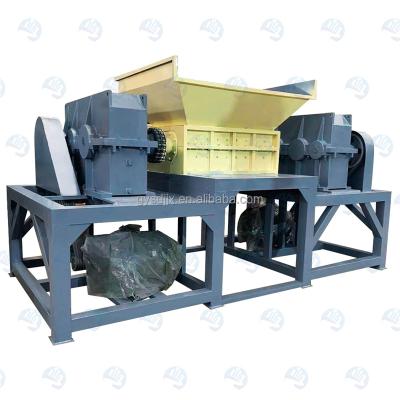 China High Efficiency Safety Long Life Waste Paper Mill Twin Shaft Twin Shaft Paper Wood Plastic Waste Paper Shredder for sale